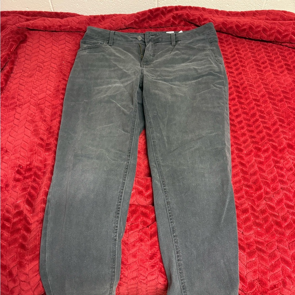 Size 14 Time and Tru Black Straight Leg / Mom Jeans
